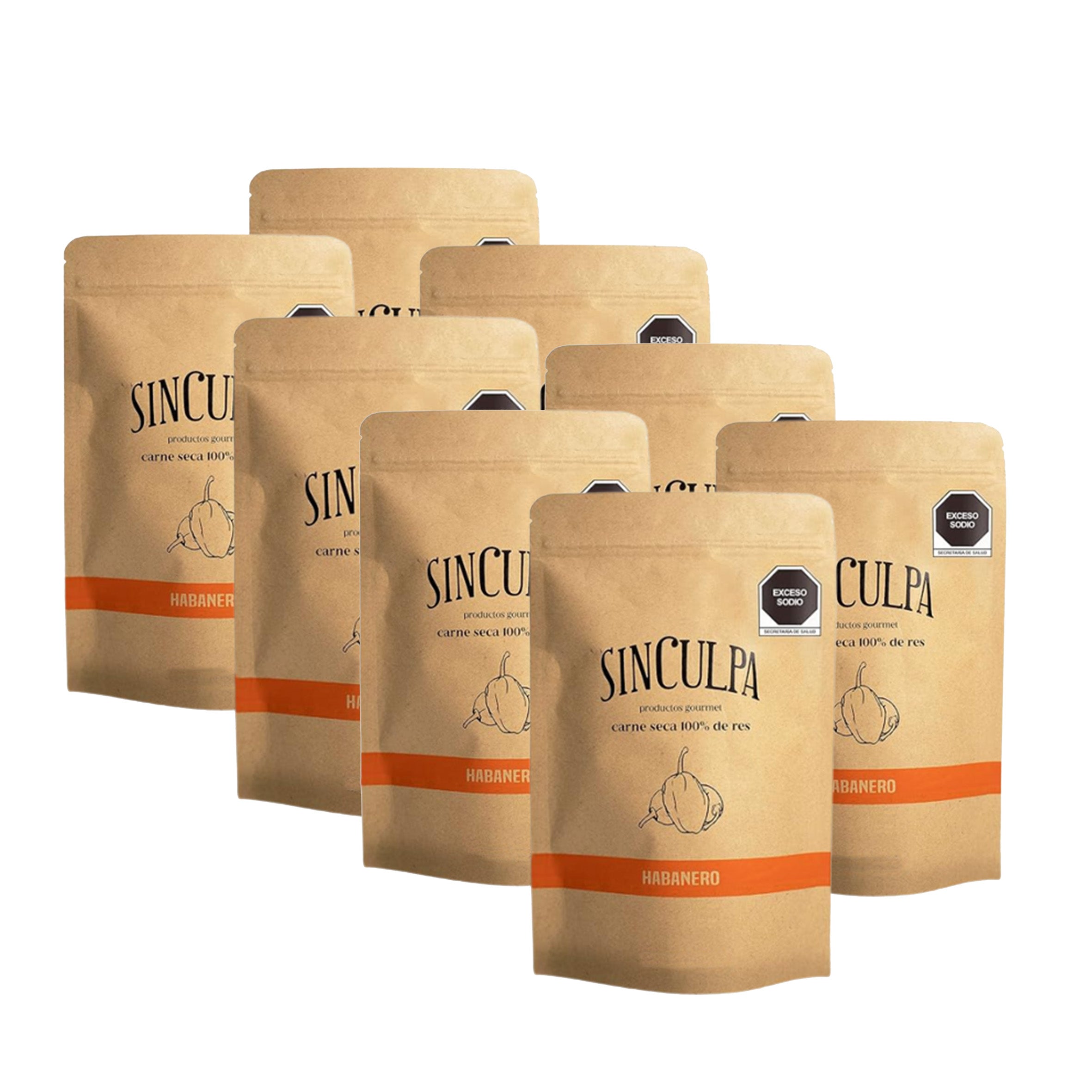 Pack Ahorro Sin Culpa - 8 bolsas